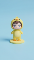 Personalized Chibi Child Figurine